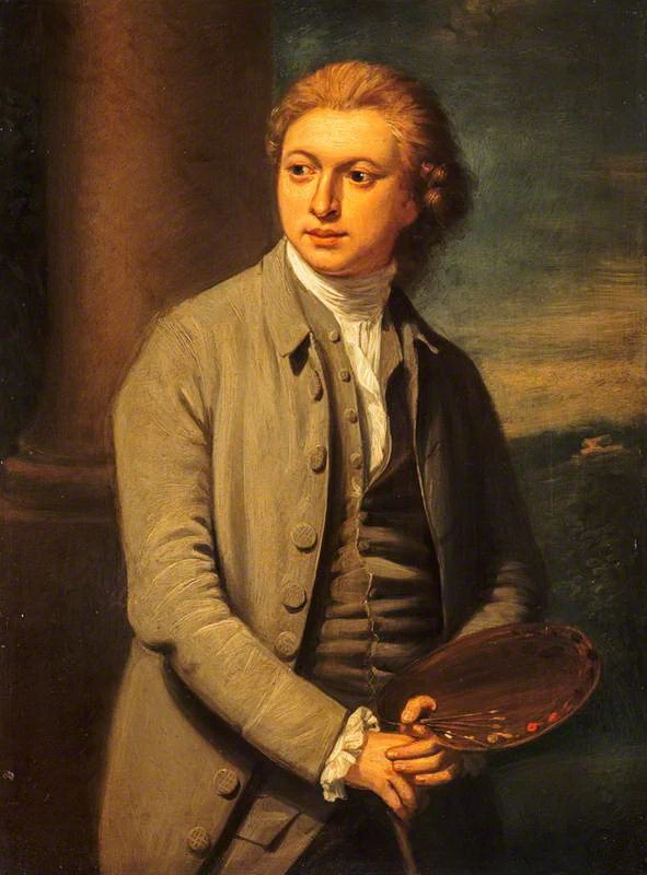 Ritratto di George Steuart (c.1735 - 1806), Artist and Architect, National Galleries of Scotland, William Beechey